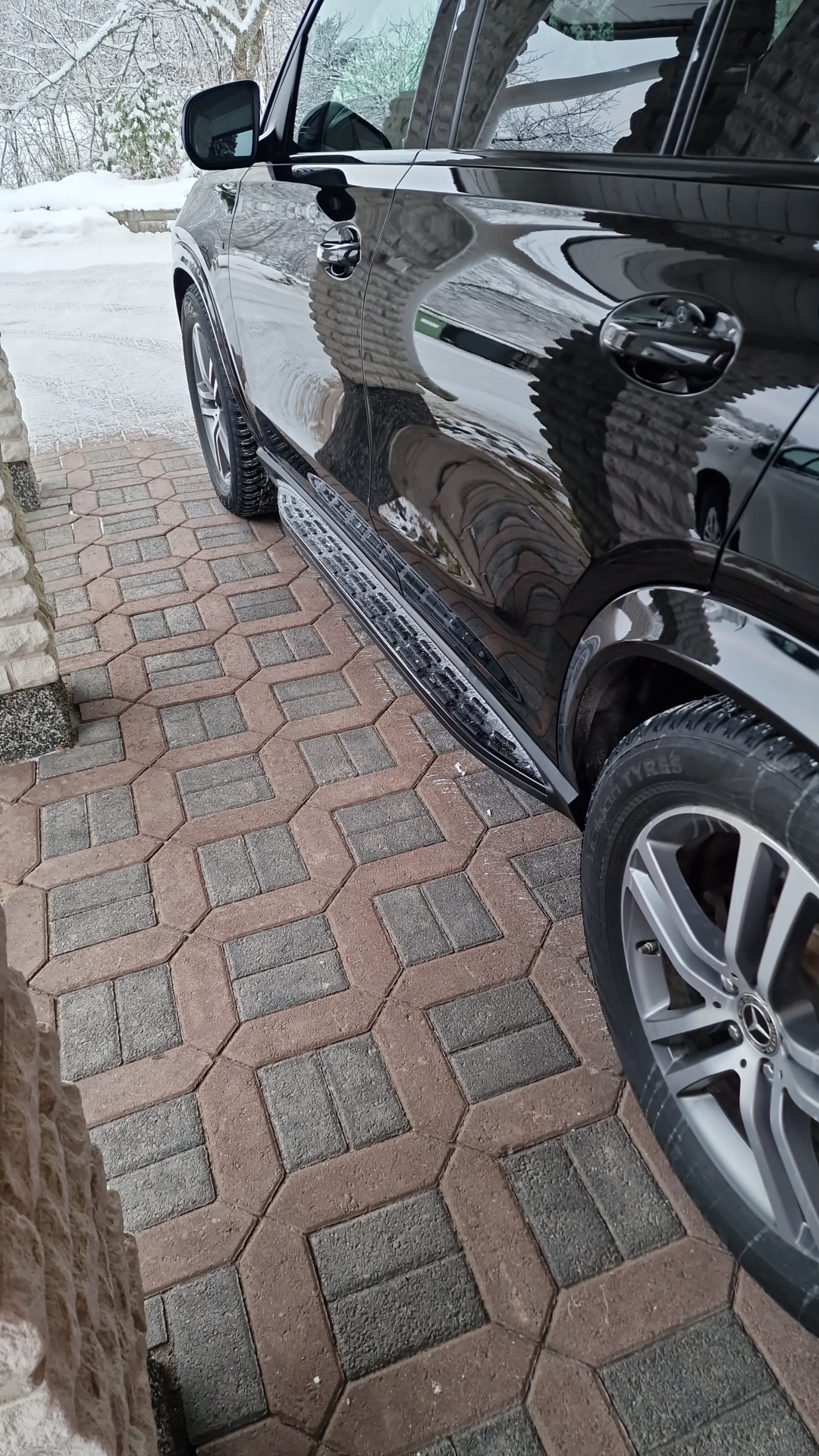 MB GLE V167 2020- mustat Black Edition astinlaudat