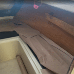 Kangasmaali/verhoilumaali Fabricoat Fabric Paint musta (500 ml) photo review